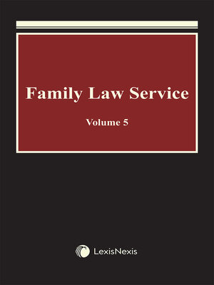 cover image of Family Law Service